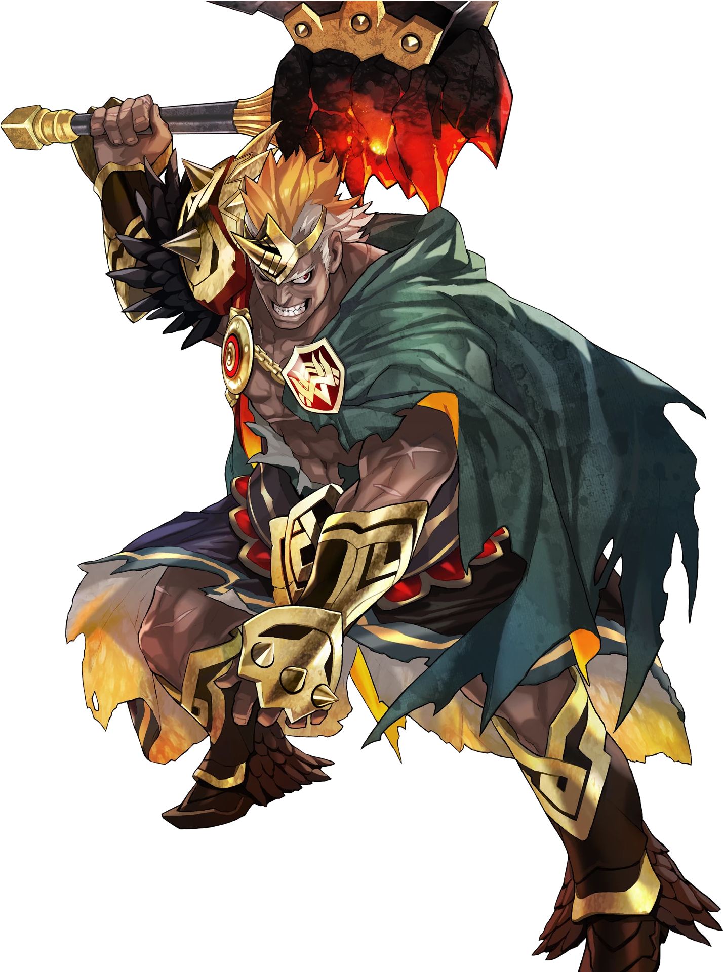 Helbindi Savage Scourge Btlface - Helbendi Fire Emblem Heroes (1684x1920), Png Download