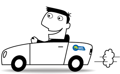 Happy Drivers Are Prepared - Happy Drivers (445x438), Png Download