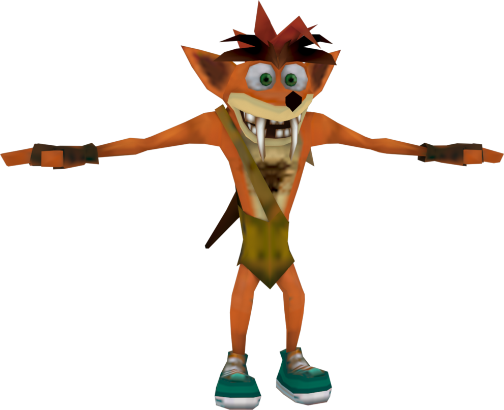 Crash Tag Team Racing Cave Crash Bandicoot - Fake Crash Nitro Kart (991x807), Png Download
