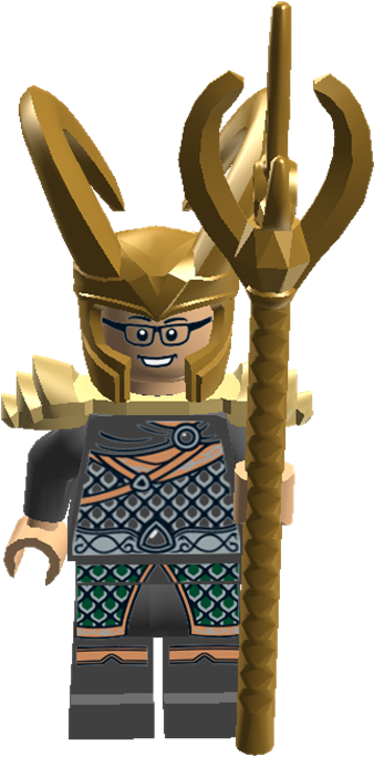 Lego Marvel Superheroes Loki Download - Lego Loki Png (369x723), Png Download