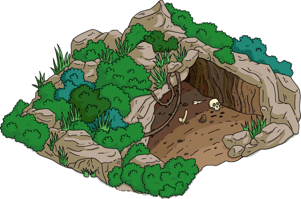 Cave Png Pic - Cartoon (620x411), Png Download