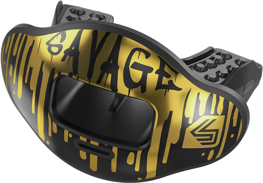 Chrome Savage Max Airflow Football Mouthguard - Football Mouth Guard (1000x1000), Png Download