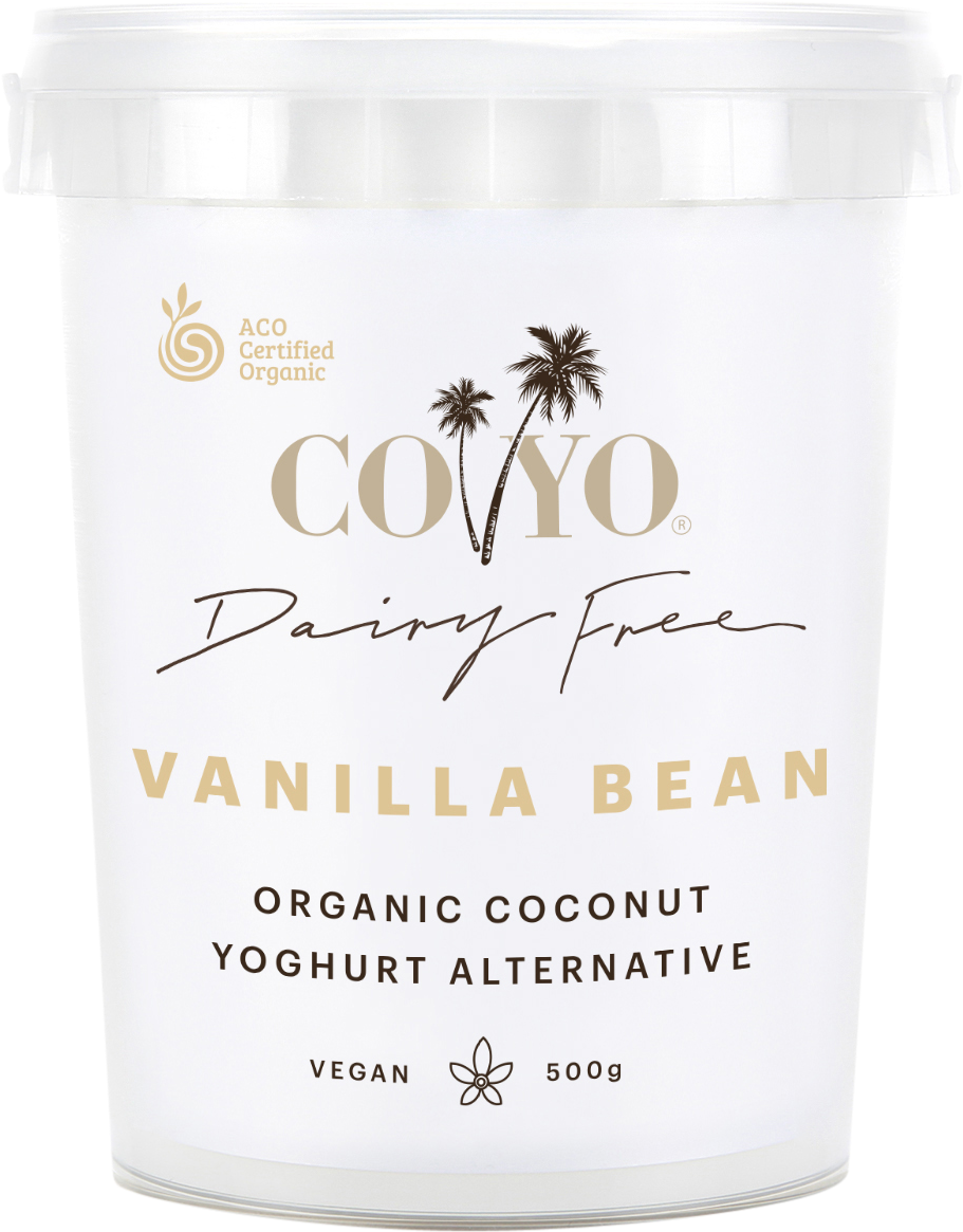 300gm - Coyo Yogurt Vanilla Bean (990x1220), Png Download