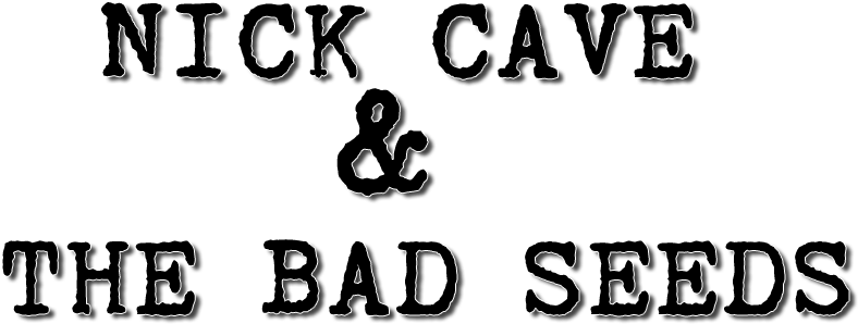 Nick Cave & The Bad Seeds Image - Nick Cave And The Bad Seeds Logo (800x310), Png Download