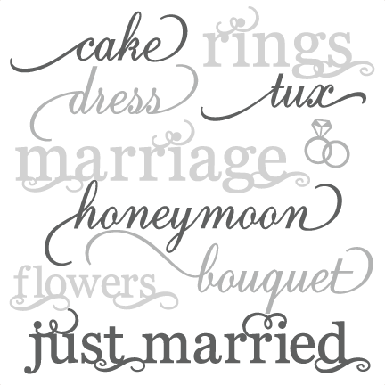 Wedding Word Png Free Download - Wedding Day Quotes Transparent (432x432), Png Download