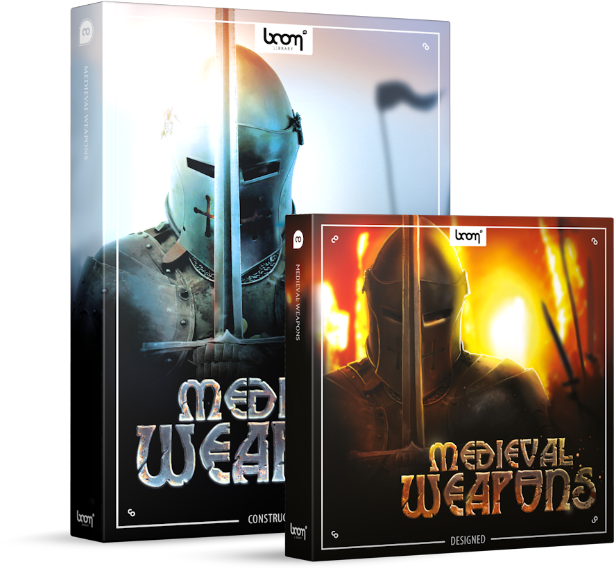 Medieval Weapons Sound Effects Library Product Box - Boom Library Medieval Weapons Bundle (1000x900), Png Download