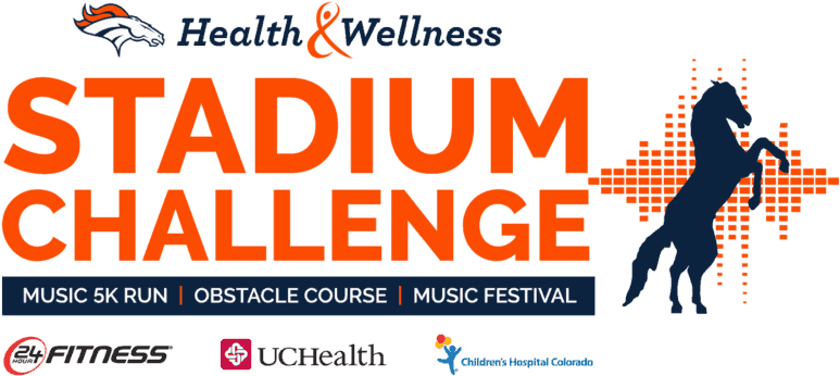 Broncos Stadium Challenge - Denver Broncos (1000x345), Png Download