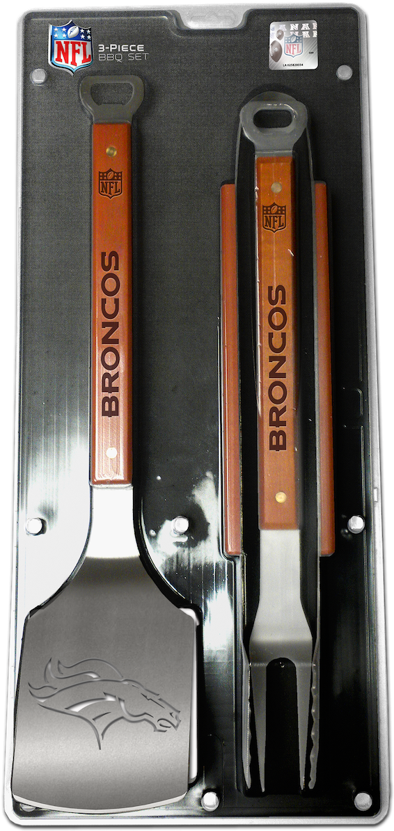 Chicago Bears 3-piece Bbq Set (600x1233), Png Download