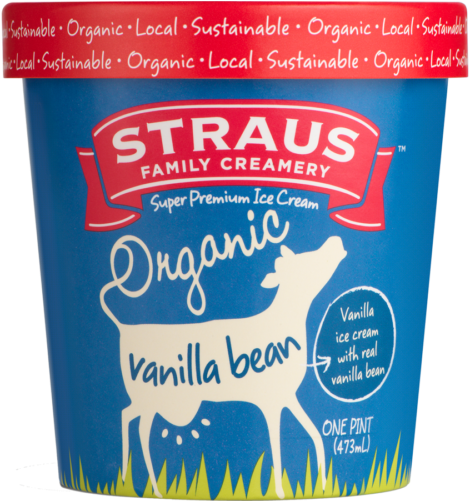 Share - Organic Vanilla Ice Cream (500x500), Png Download