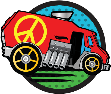 Hw Art Cars - Hot Wheels Art Cars Logo (450x330), Png Download