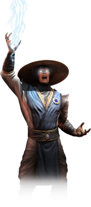 Raiden - Street Fighter Characters With Hat (300x678), Png Download