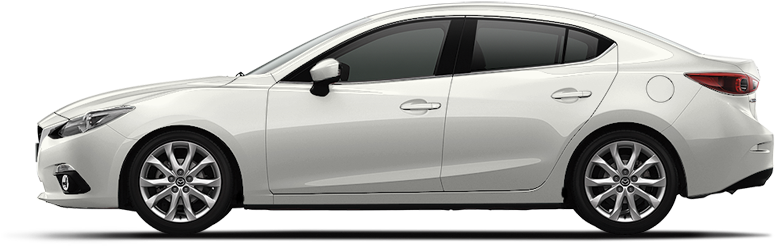 Car 05 Snowflake White Pearl - 2017 Mazda 2 Maxx Hatch White (902x300), Png Download