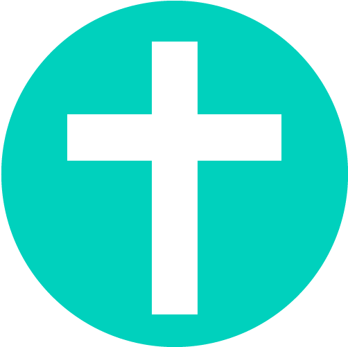 Christ Logo 1 - Placa De Mão Dupla (600x600), Png Download