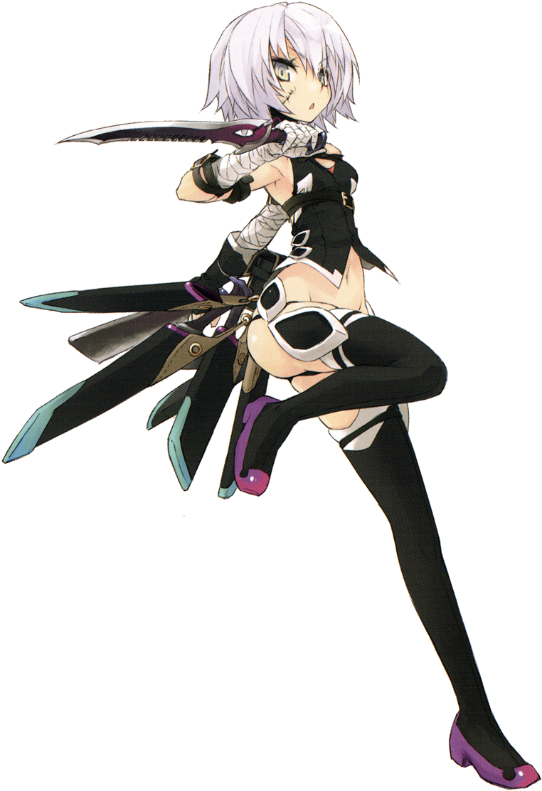 Jack Raiden - Assassin Of Black Anime (825x1183), Png Download