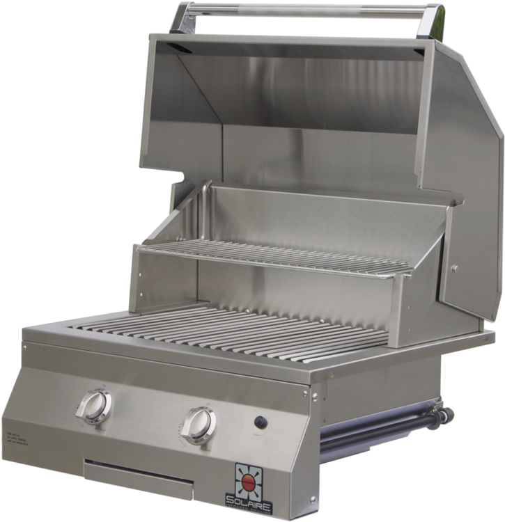 Loading Zoom - Solaire Built-in Grill - 27" Lp Infrared (760x768), Png Download