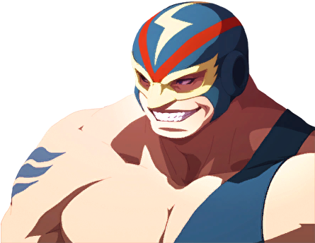 Raidenface1 - King Of Fighters Xiii Raiden (444x380), Png Download