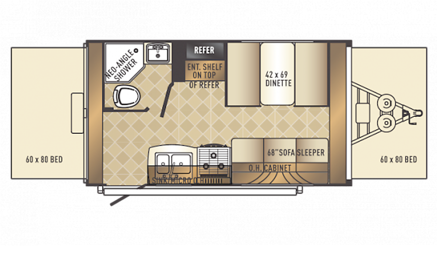 2019 Palomino Solaire Expandable 147x Mississauga, - Recreational Vehicle (900x600), Png Download