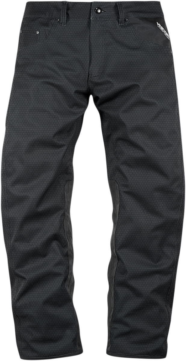 Raiden Ux Waterproof Pant - Icon Raiden Ux Waterproof Pants Powersports Motorcycle (618x1200), Png Download