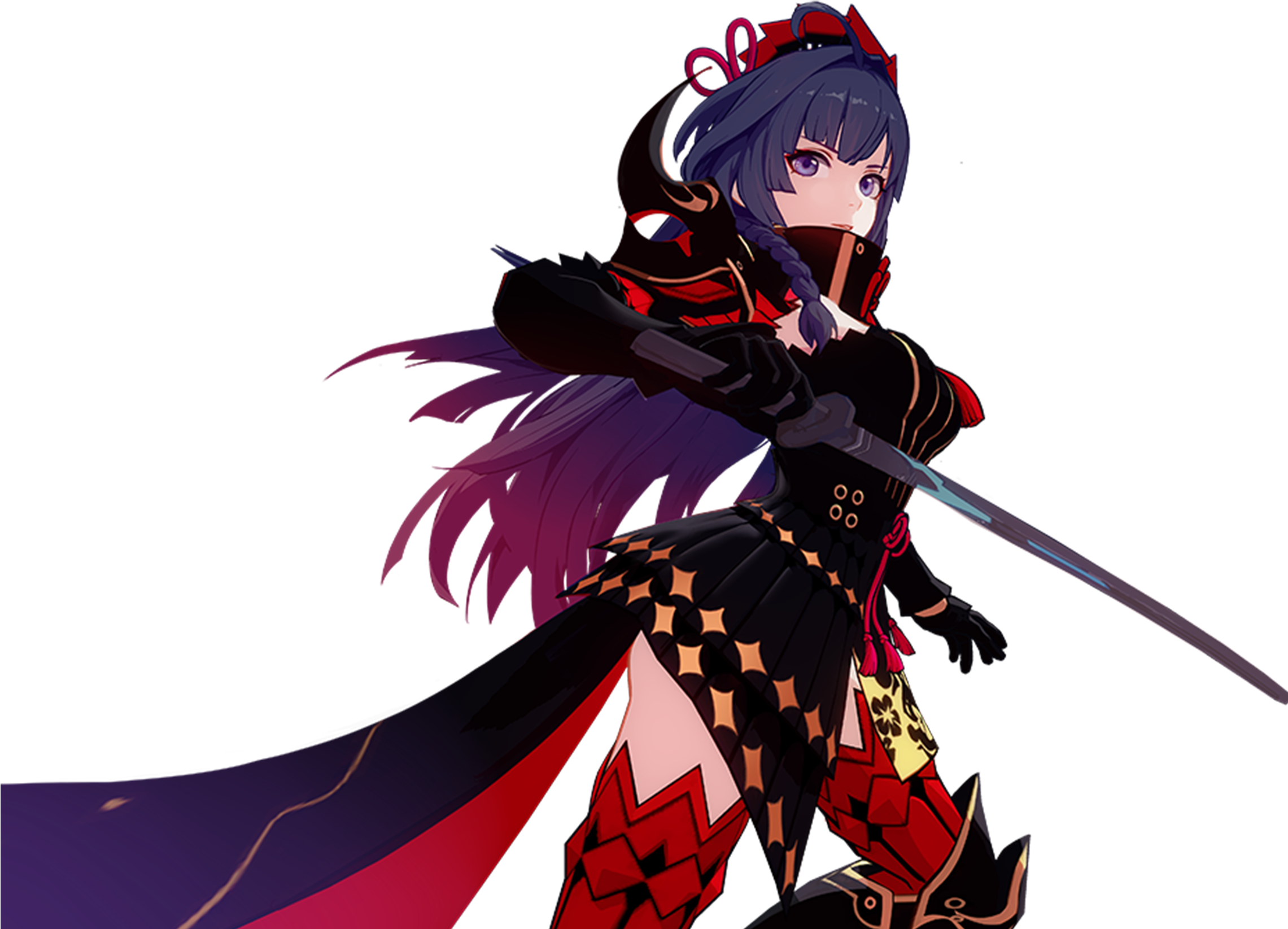 Shadow Dash - Mei Honkai Impact Shadow Dash (2280x2160), Png Download
