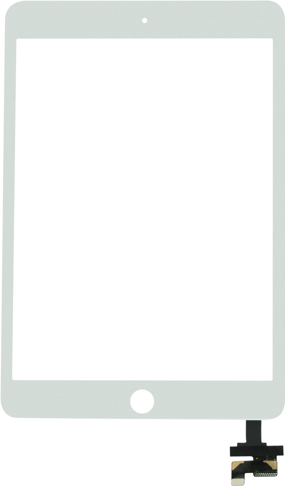 Ipad Mini 3 White Touch Screen Digitizer With Ic Chi - Touch Screen Ipad Mini 3 (1200x1200), Png Download