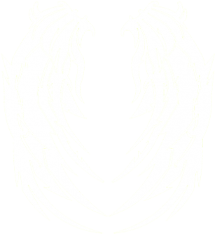 A Pair Of White Wings Design By Pu - Emblem (415x415), Png Download