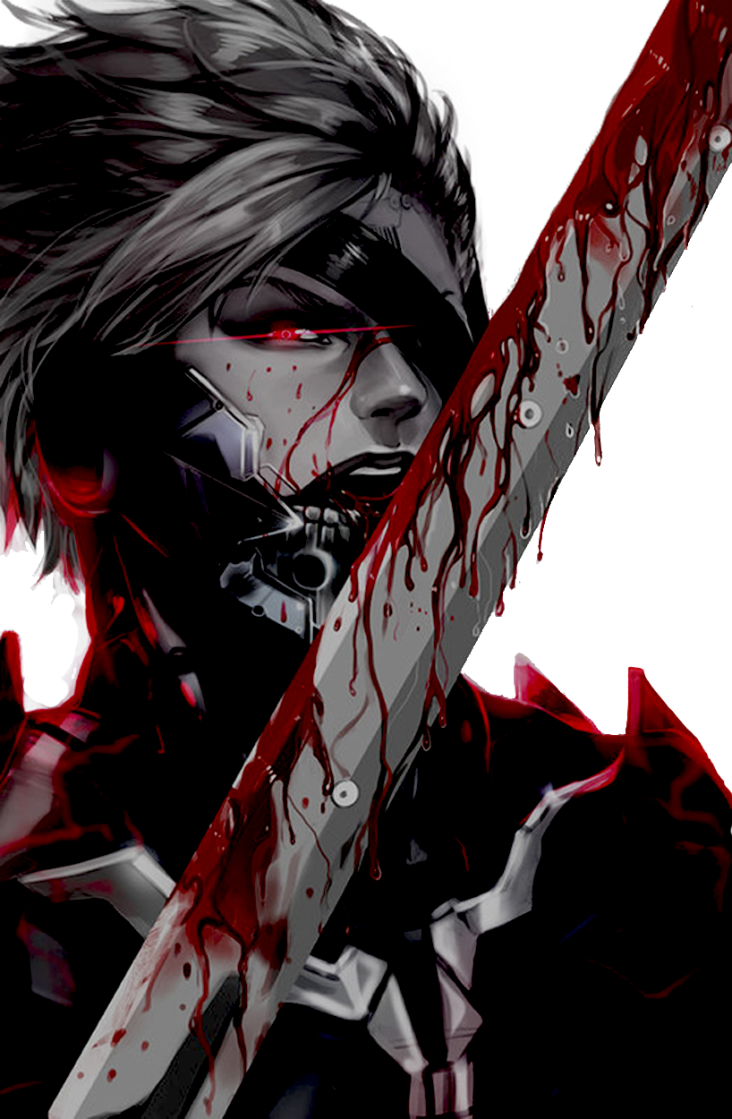 Navigate - Raiden Metal Gear Jack (818x1250), Png Download