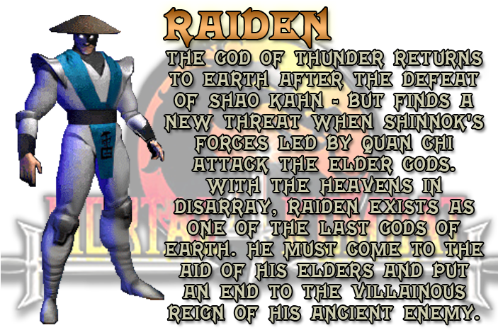 Raiden - Raiden Mortal Kombat (702x472), Png Download