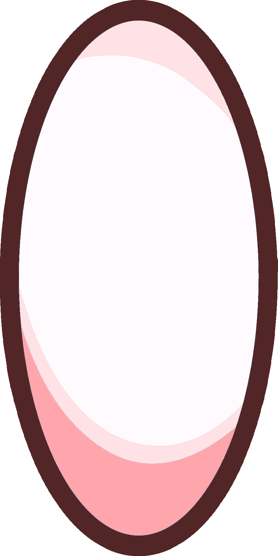 Morganite Albite Gemstone - Circle (904x1805), Png Download