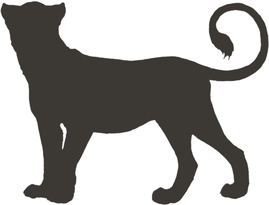 Lioness Silhouette At Getdrawings - Lioness Png Silhouette (640x500), Png Download