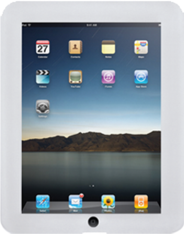 Out Of Stock Ir Ipadgrip Wht Ipad Accessories Case - Apple Ipad (800x800), Png Download