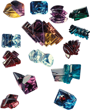 Gem Cutting Slide 7 11420 - Crystal (400x400), Png Download