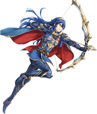 Lucina Glorious Archer Btlface - Fire Emblem Heroes Lucina (340x388), Png Download