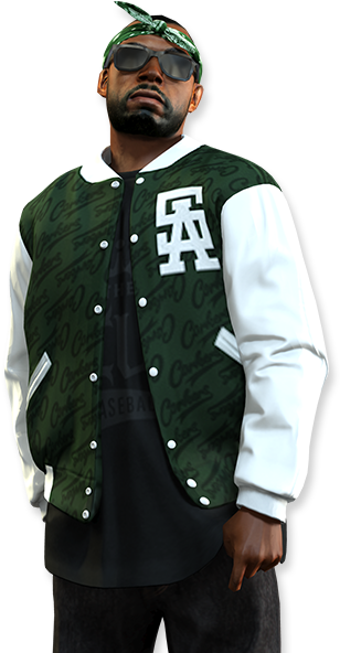 Gta V Grove Street Png (372x602), Png Download
