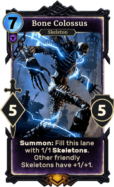 Elder Scrolls Legends Bone Colossus (409x663), Png Download