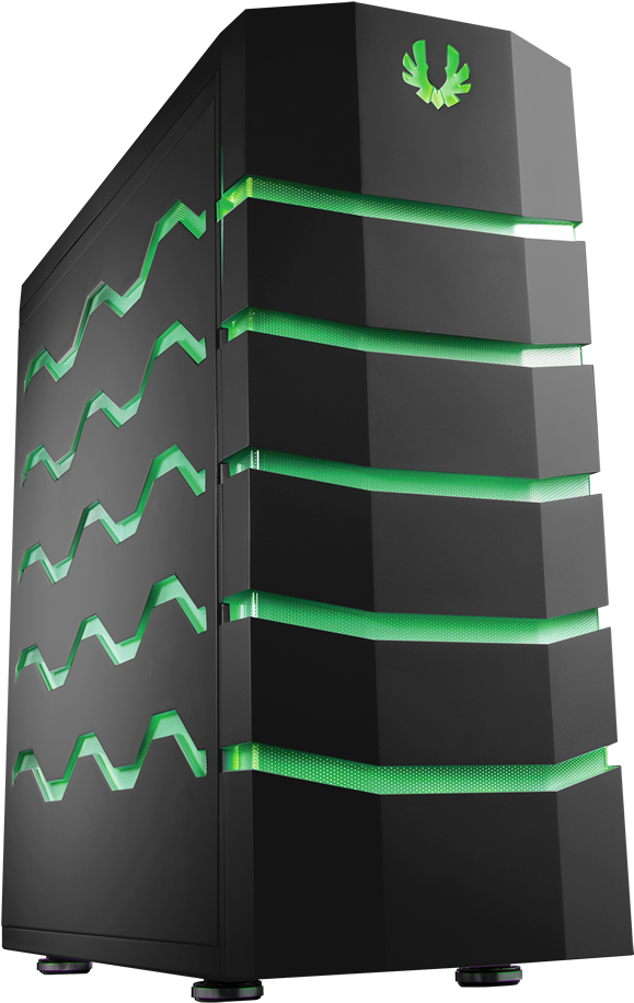 Bitfenix Announces Colossus Venom Edition And Colossus - Bitfenix Colossus Venom Full Tower - No Power Supply (674x1037), Png Download