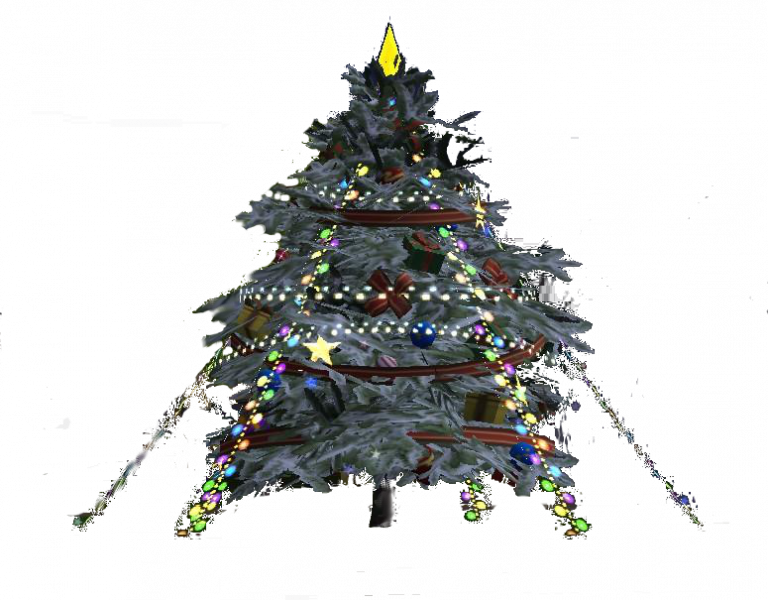 Christmas Tree - Christmas Ornament (768x600), Png Download