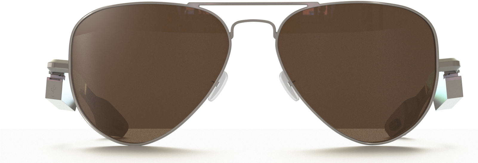 Download Files - Ray Ban Hexagonal 54mm (1600x721), Png Download