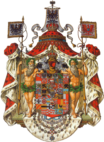 Wappen Deutsches Reich - Coat Of Arms Mecklenburg (439x599), Png Download