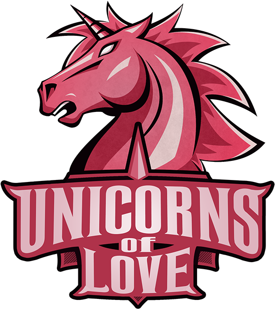 Unicorns Of Love Esport (600x670), Png Download