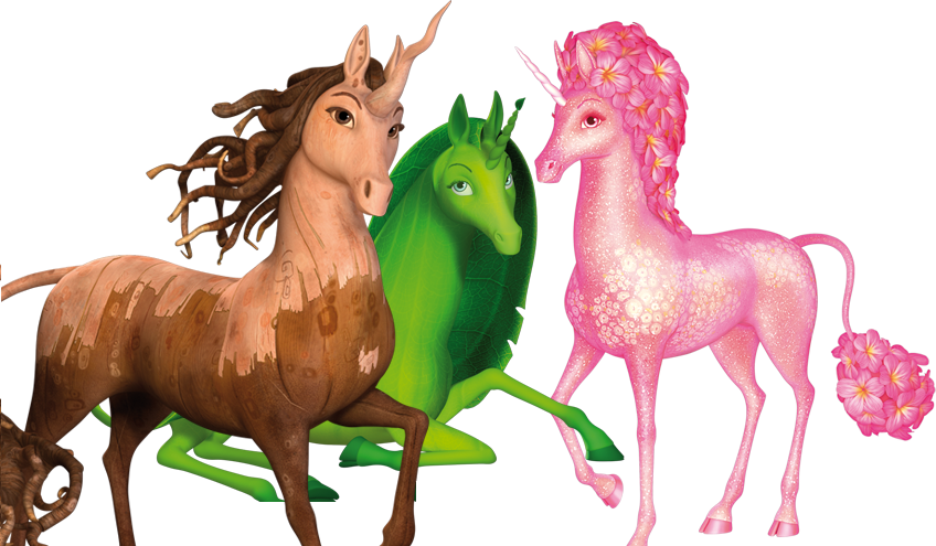 Unicorns-v1 - Unicorns From Mia And Me (848x495), Png Download