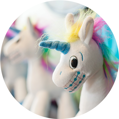 Unicorns - Unicorn Braces Brackets (517x517), Png Download