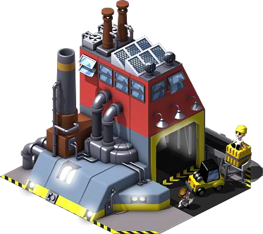 Power-up Factory - Waste (373x331), Png Download
