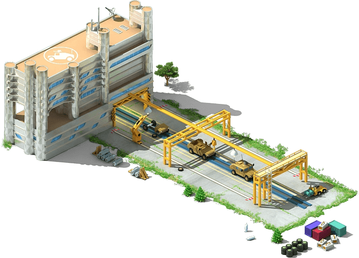 Armored Vehicle Factory Conveyor Ac - Wiki (701x504), Png Download