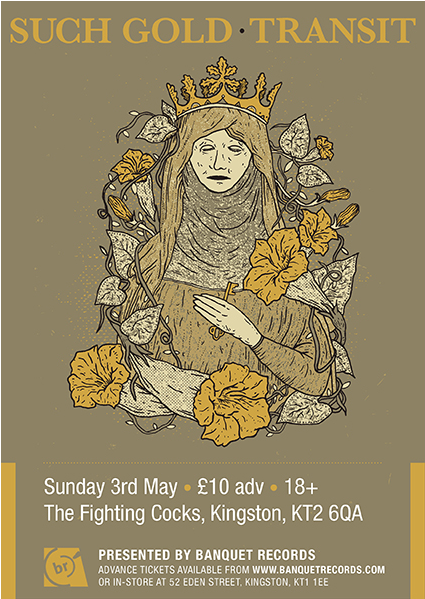 Such Gold / Transit / Crooks - Poster (598x598), Png Download