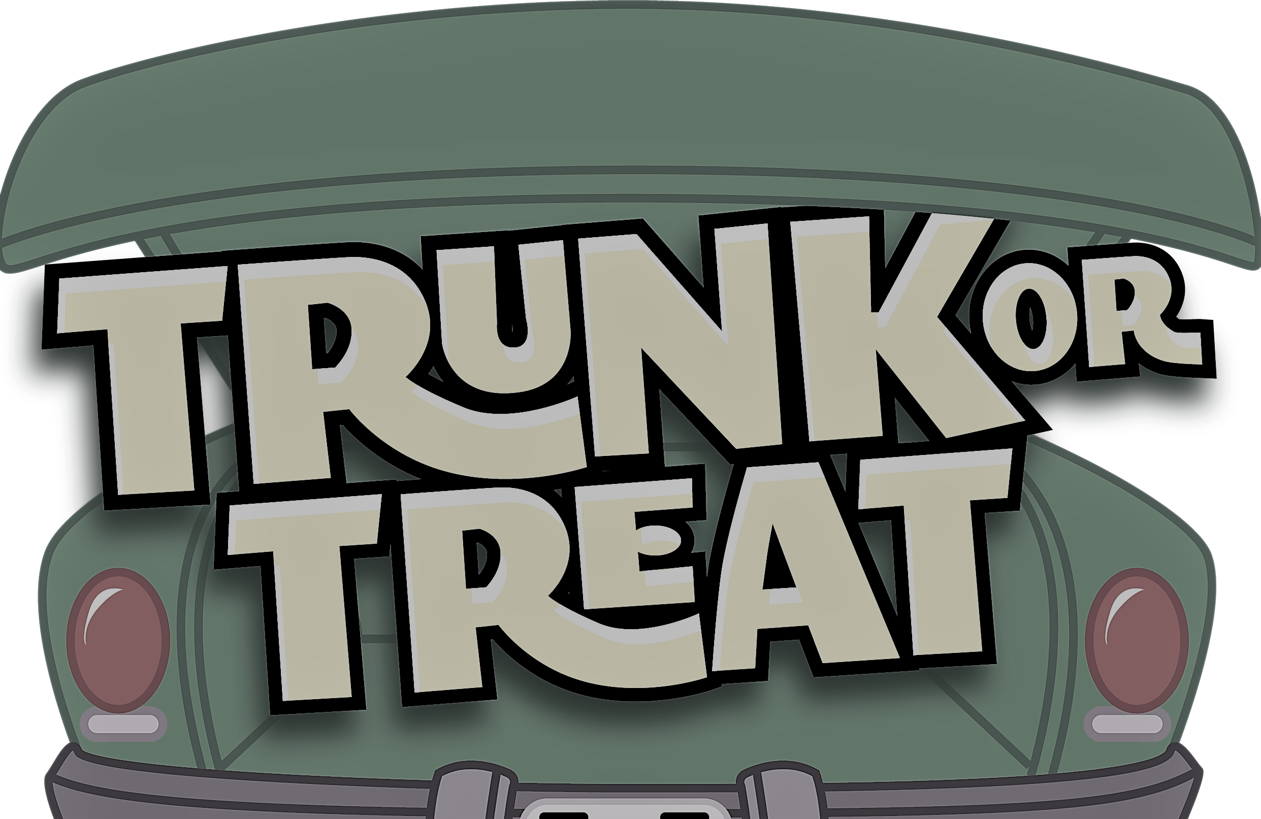 Give Online - - Trunk Or Treat (2483x1613), Png Download