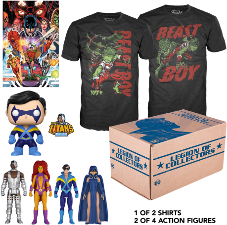 Legion Of Collectors Teen Titans (560x560), Png Download