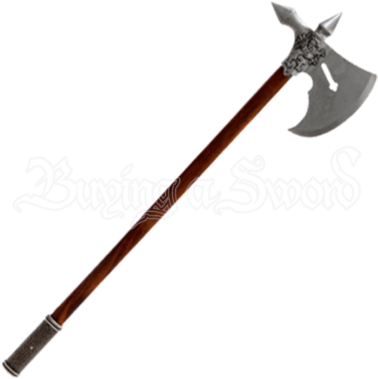 15th Century French Pewter Battle Axe - Französische Mittelalter Axt Gold Mit Drache 15. Jhdt. (550x550), Png Download