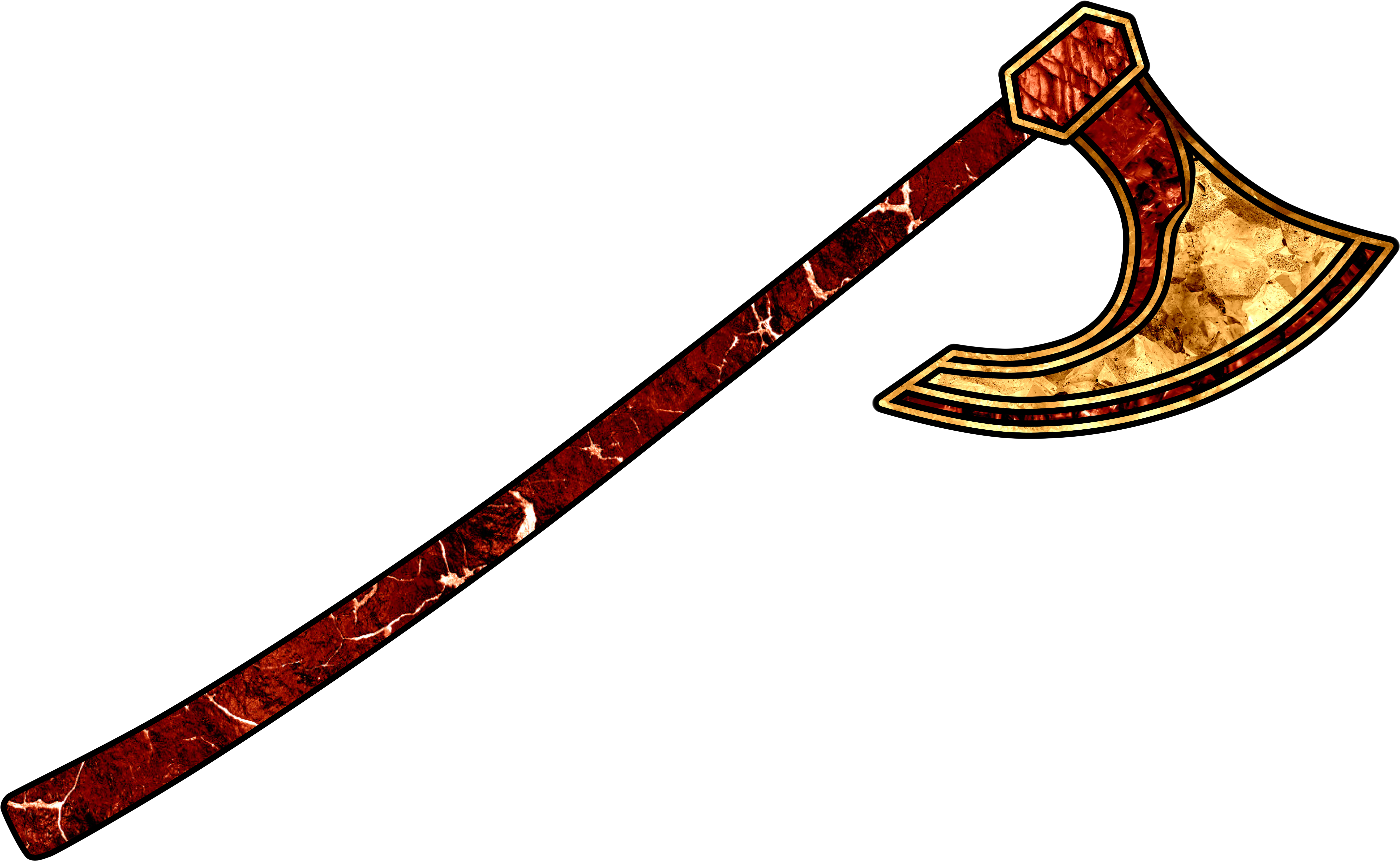 Goldfuss' Battle-axe - Battle Axe (6000x4500), Png Download