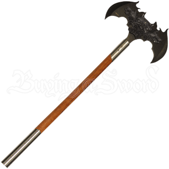 Gargoyle Battle Axe With Plaque - Sword (550x550), Png Download