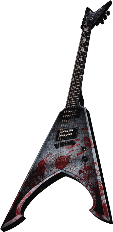 Dean Guitars Image - Michael Amott Tyrant Battle Axe (2000x940), Png Download